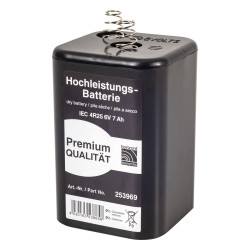 Baterie pro výstražné světlo