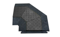 Kabelový most rohový s víkem Kabelový most rohový s víkem