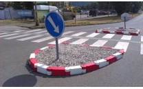 Obrubník plastový, mobilní Obrubník plastový, mobilní