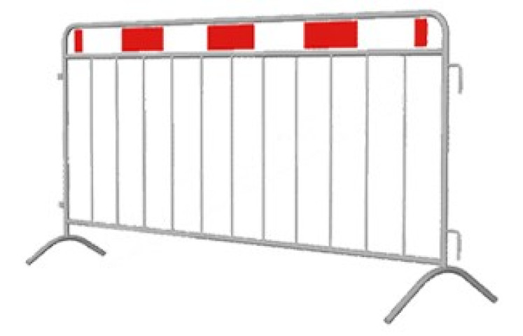 Plotová zábrana s reflexní folií