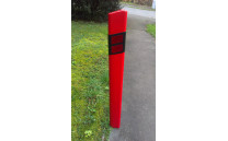 Směrový sloupek Z11c červený