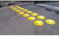 Zpomalovací práh kruh Zpomalovací práh kruh