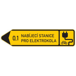Cyklo značka - Nabíjecí stanice