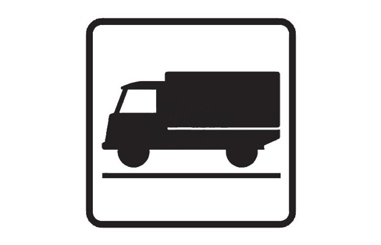 Dopravní značka E9 - Druh vozidla Dopravní značka E9 - Druh vozidla