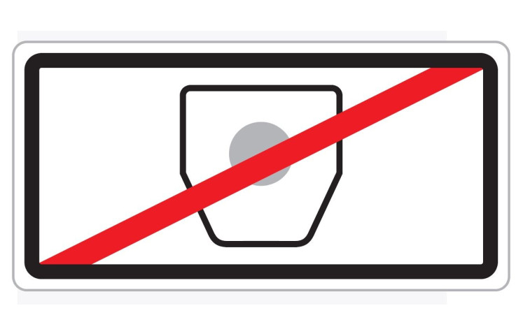 Dopravní značka E11a - Bez časového poplatku