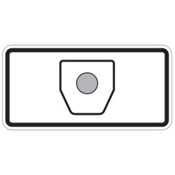 Dopravní značka E11b - S časovým poplatkem