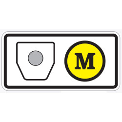 Dopravní značka E11f - S časovým poplatkem a mýtným