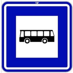 Dopravní značka IJ4a - Zastávka