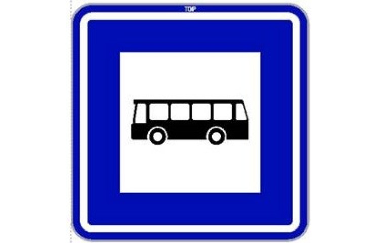 Dopravní značka IJ4a - Zastávka