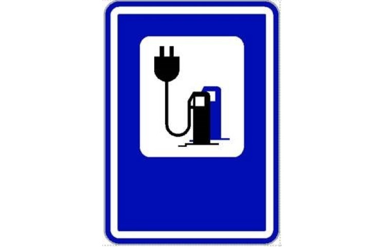 Dopravní značka IJ7 - Čerpací stanice (ELEKTRO) Dopravní značka IJ7 - Čerpací stanice (ELEKTRO)