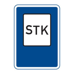 Dopravní značka IJ9 - Stanice technické kontroly