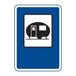 Dopravní značka IJ14b - Tábořiště pro obytné přívěsy