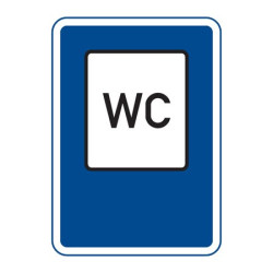 Dopravní značka IJ12 - WC