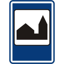 Dopravní značka IJ16 - Silniční kaple
