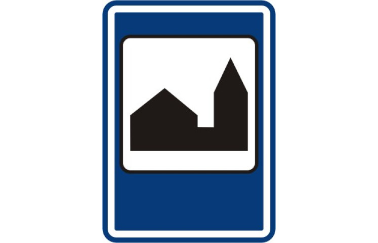 Dopravní značka IJ16 - Silniční kaple Dopravní značka IJ16 - Silniční kaple