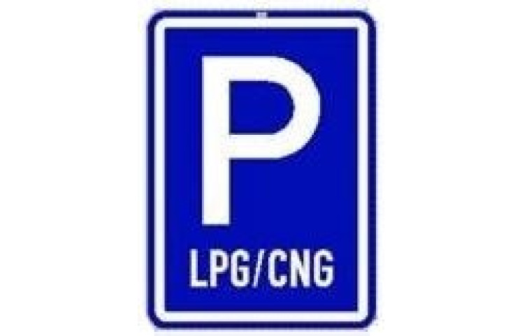 Dopravní značka IP11 - Parkoviště LPG/CNG Dopravní značka IP11 - Parkoviště LPG/CNG