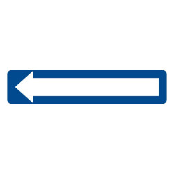 Dopravní značka IP4a - Jednosměrný provoz