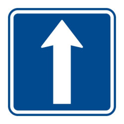 Dopravní značka - Jednosměrný provoz