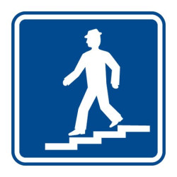 Dopravní značka - Podchod nebo nadchod