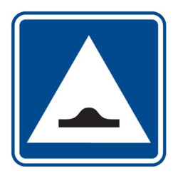 Dopravní značka IP2 - Zpomalovací práh