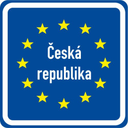 Dopravní značka IP30 - Státní hranice