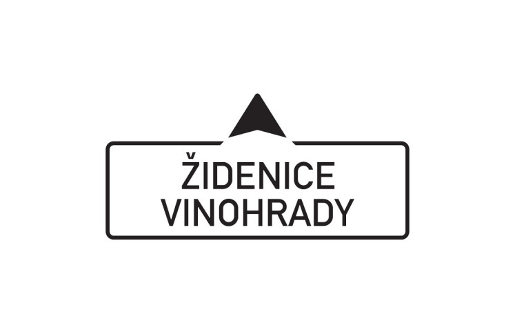 Dopravní značka IS4b - Směrová tabule