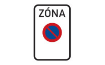 Dopravní značka IZ8a - Zóna s dopravním omezením