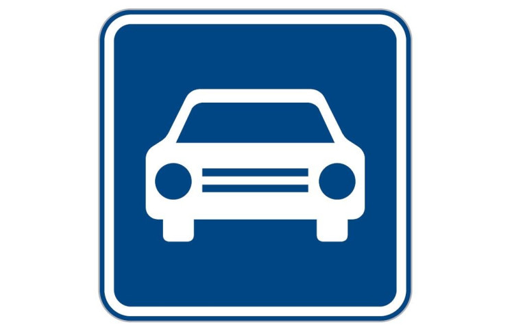 Dopravní značka IZ2a - Silnice pro motorová vozidla