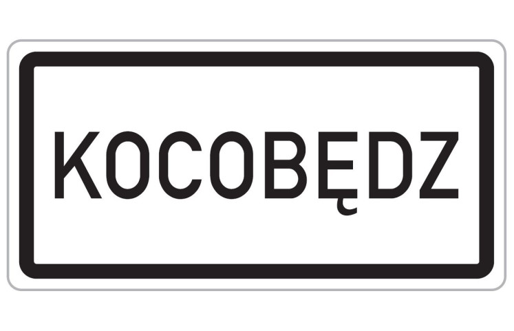 Dopravní značka IZ4c - Obec v jazyce národnostní menšiny