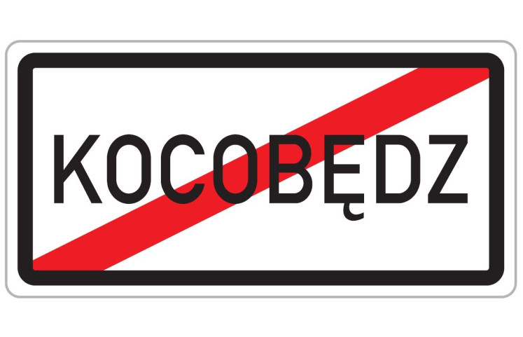 Dopravní značka IZ4d - Konec obce v jazyce národnostní menšiny Dopravní značka IZ4d - Konec obce v jazyce národnostní menšiny