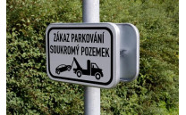 Objímka na dopravní značky, oboustranná A60d