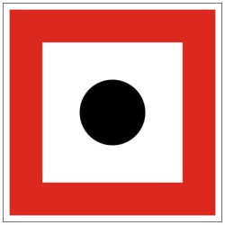 Plavební znak B7 - Příkaz dát zvukový signál