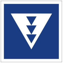 Plavební znak E5.11 - Místo vyhrazené pro stání plavidel