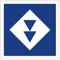 Plavební znak E5.14 - Místo vyhrazené pro stání všech plavidel