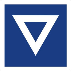 Plavební znak E5.9 - Místo vyhrazené pro stání plavidel