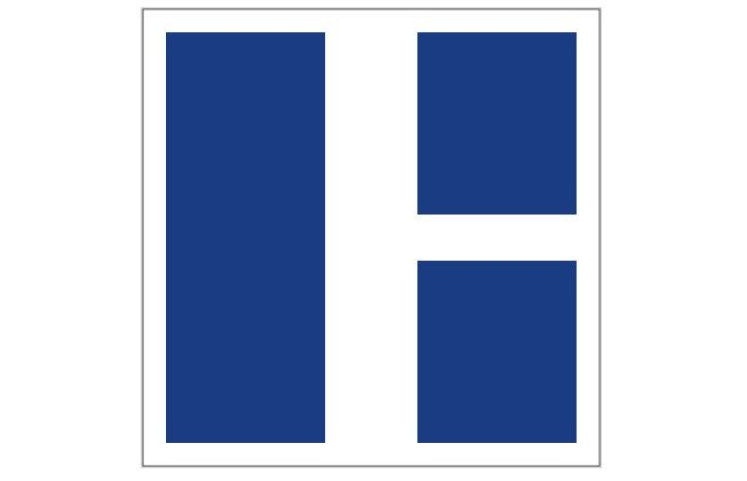 Plavební znak E9b - Plavidlo pluje po hlavní vodní cestě. Má přednost před plavidly na vedlejší vodní cestě