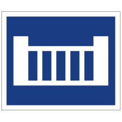 Plavební znak E3 - Jez