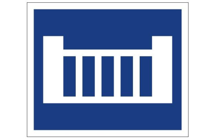 Plavební znak E3 - Jez Plavební znak E3 - Jez