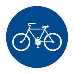 Dopravní značka C8a - Stezka pro cyklisty