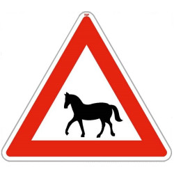 Dopravní značka A13 - Koně
