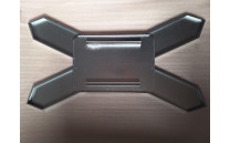 Dopravní značka A32a - Výstražný kříž pro železniční přejezd jednokolejný