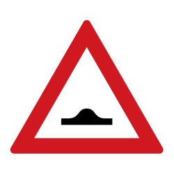 Dopravní značka A7b - Pozor zpomalovací práh