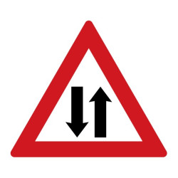 Dopravní značka A9 - Provoz v obou směrech