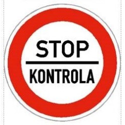 Dopravní značka B27 - Povinnost zastavit vozidlo