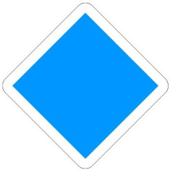 Železniční značka - Posun zakázán