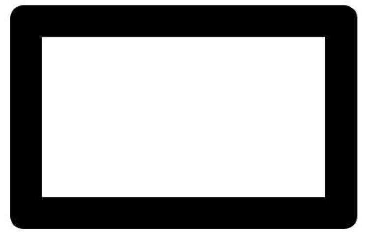 Železniční značka - Konec nástupiště