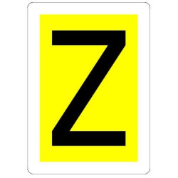 Železniční značka - Začátek pomalé jízdy