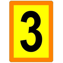 Železniční značka - Začátek nepředvěstěné pomalé jízdy