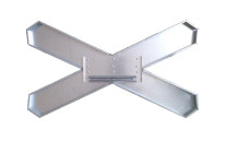 Doravní značka A32c - Výstražný kříž pro železniční přejezd jednokolejný Doravní značka A32c - Výstražný kříž pro železniční přejezd jednokolejný