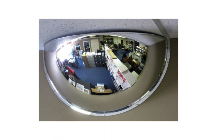 Kontrolní zrcadlo hemisférické 1/4 koule, 600mm Kontrolní zrcadlo hemisférické 1/4 koule, 600mm